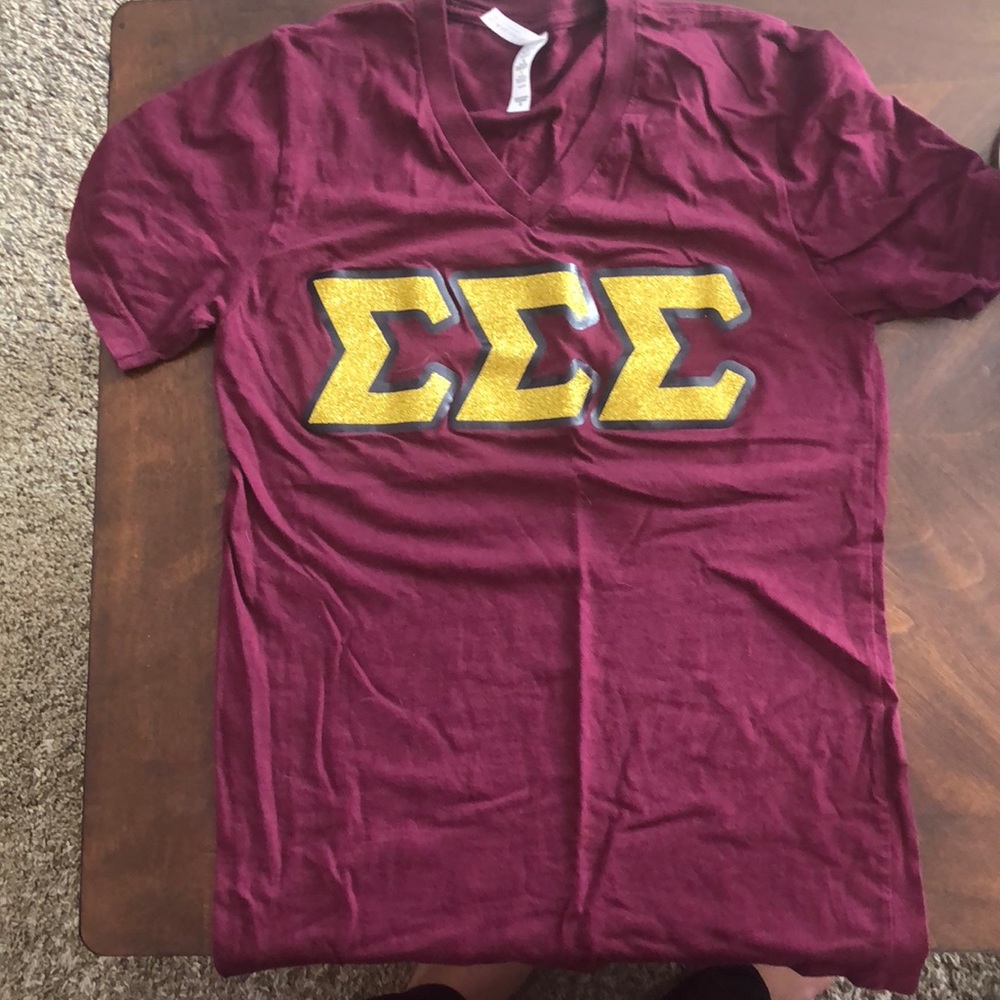 Tri Sigma Letters